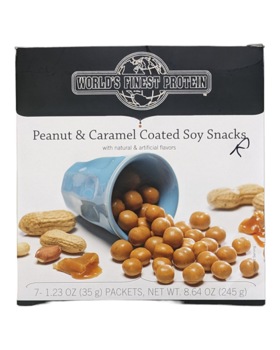 Peanut Butter Carmel Protein Snack - Box of 7 meals - 10 Net Carbs per serving!!