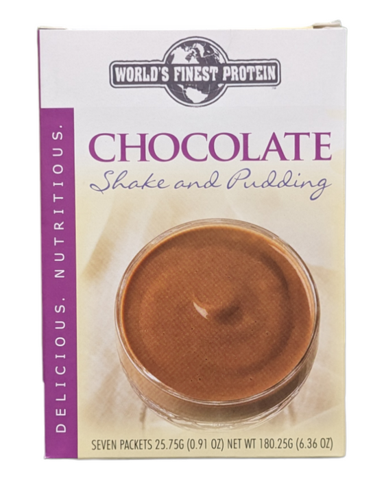 Chocolate Protein Shake & Pudding - 90 Calories - 4 Net Carbs!